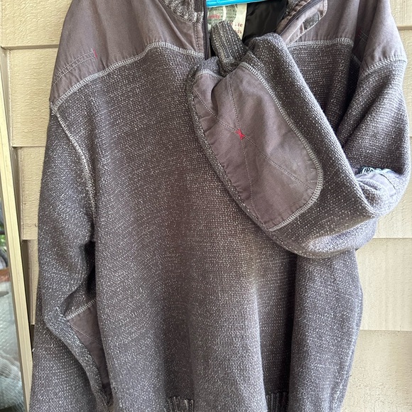 Mascot Frontline workwear sweater, elbow patches fully lined zip up neck - Picture 5 of 11